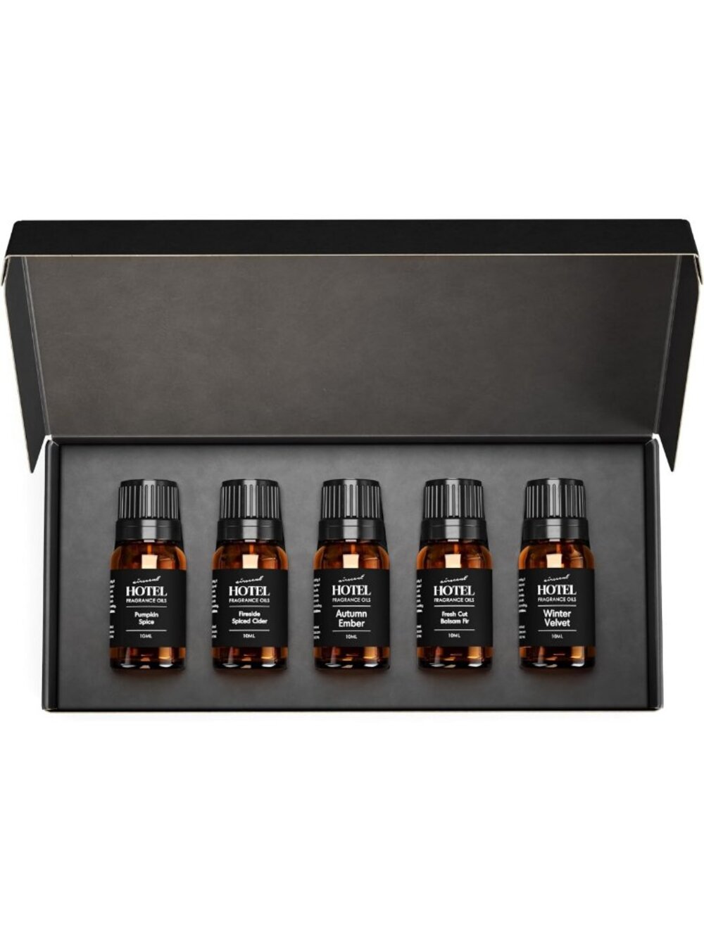 Holiday Diffuser Oil Gift Set - 5 Pack of Festive Scents for Home Ambiance